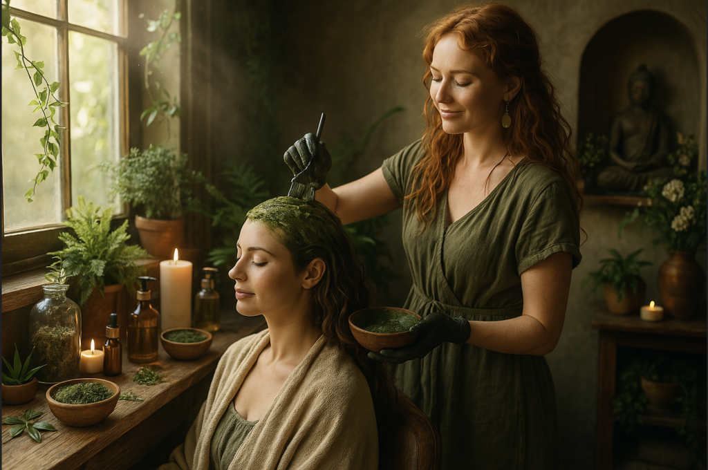 Coloration Végétale & Soin Holistique – Sublimez Vos Cheveux Naturellement